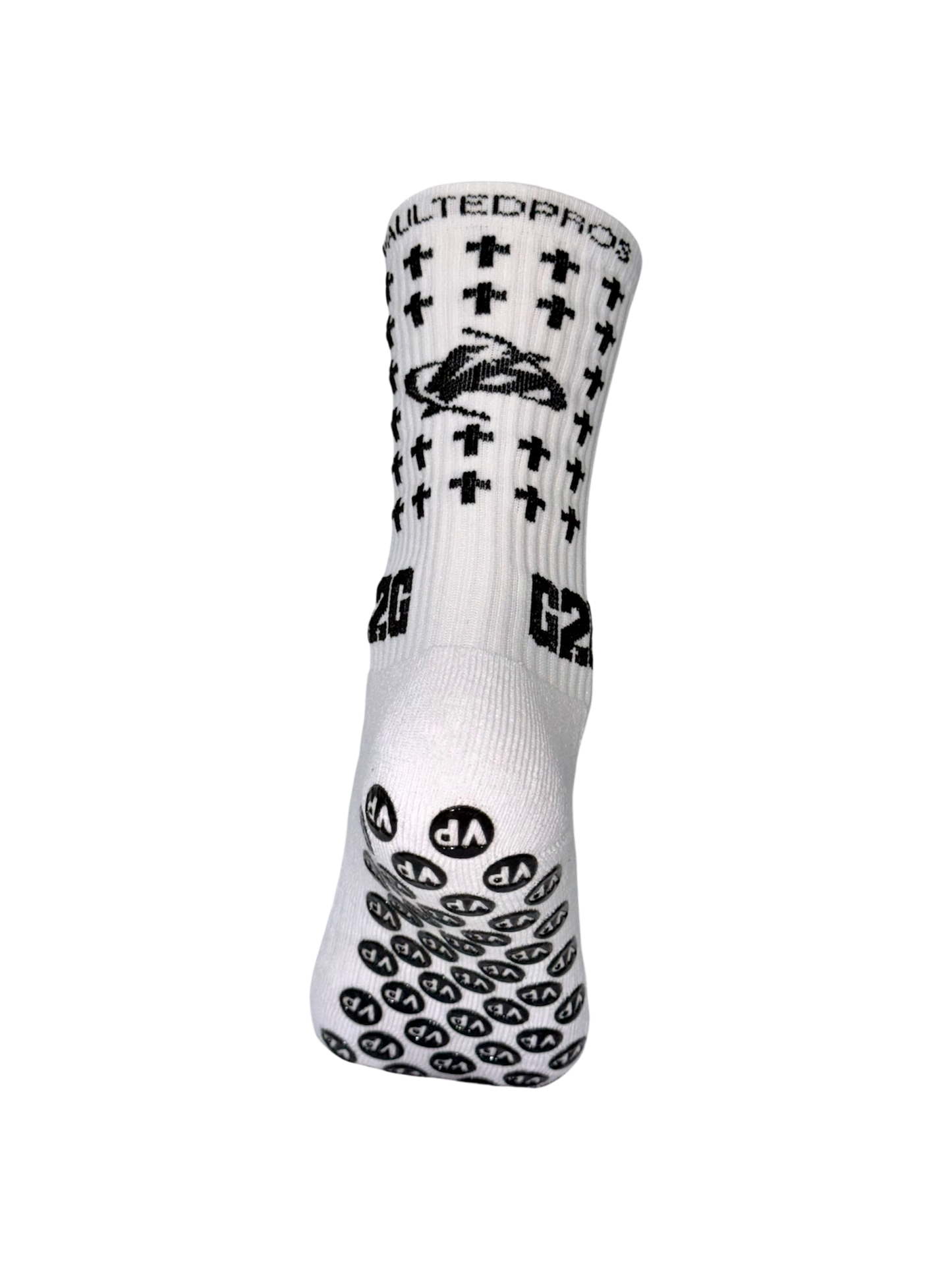 White Redesigned 'G2G' Grip Socks