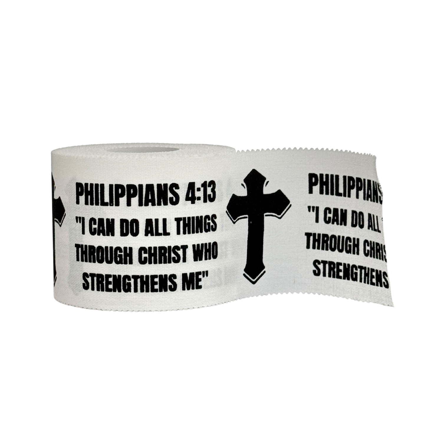 Vaulted Pros Scripture Sports Tape - White