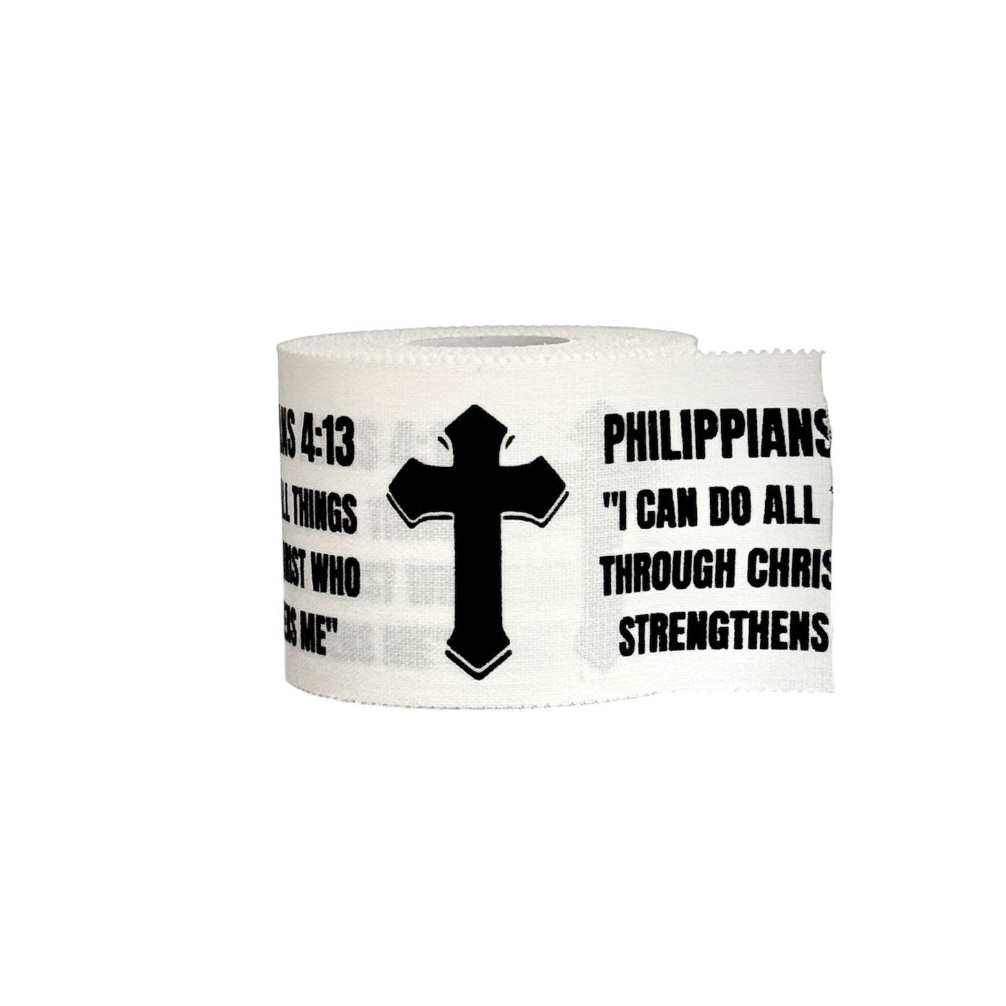 Vaulted Pros Scripture Sports Tape - White