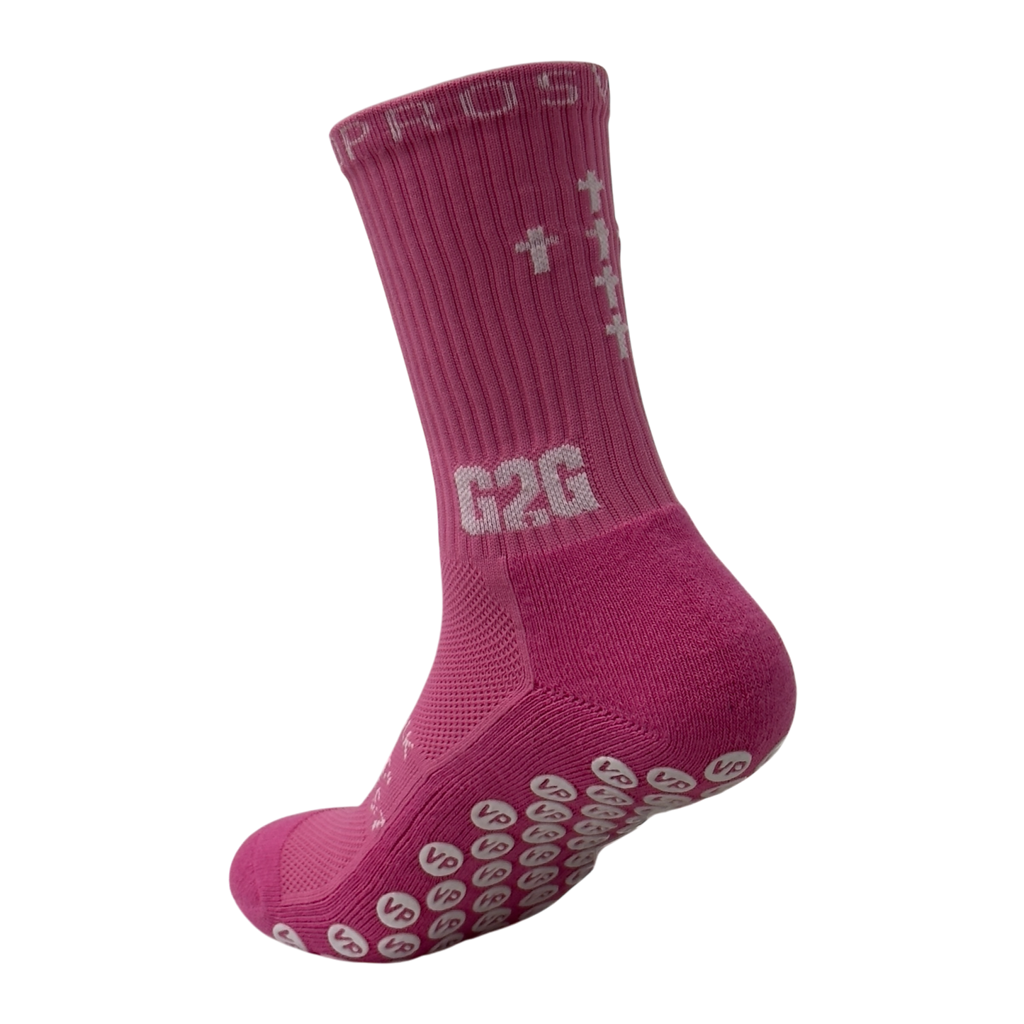 Pink G2G Grip Socks