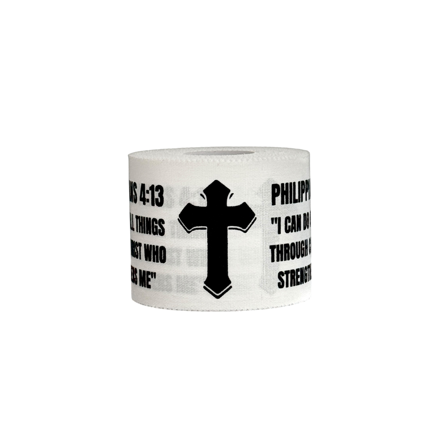 Vaulted Pros Scripture Sports Tape - White