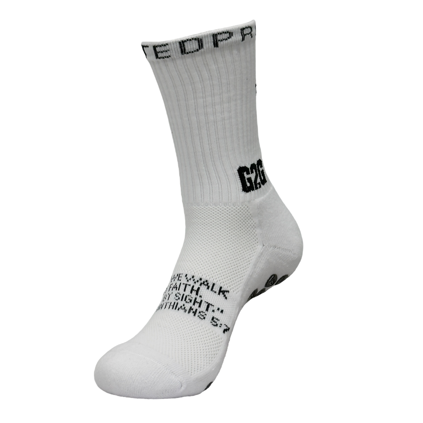 White G2G Grip Socks