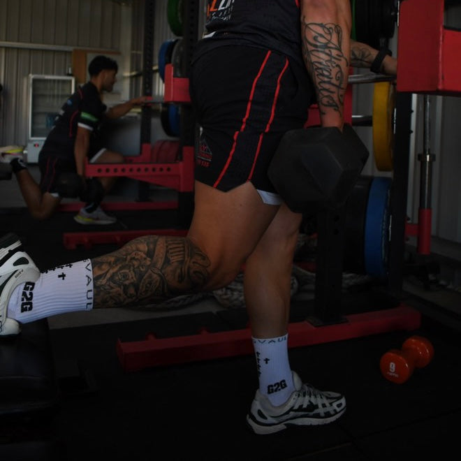 White G2G Grip Socks