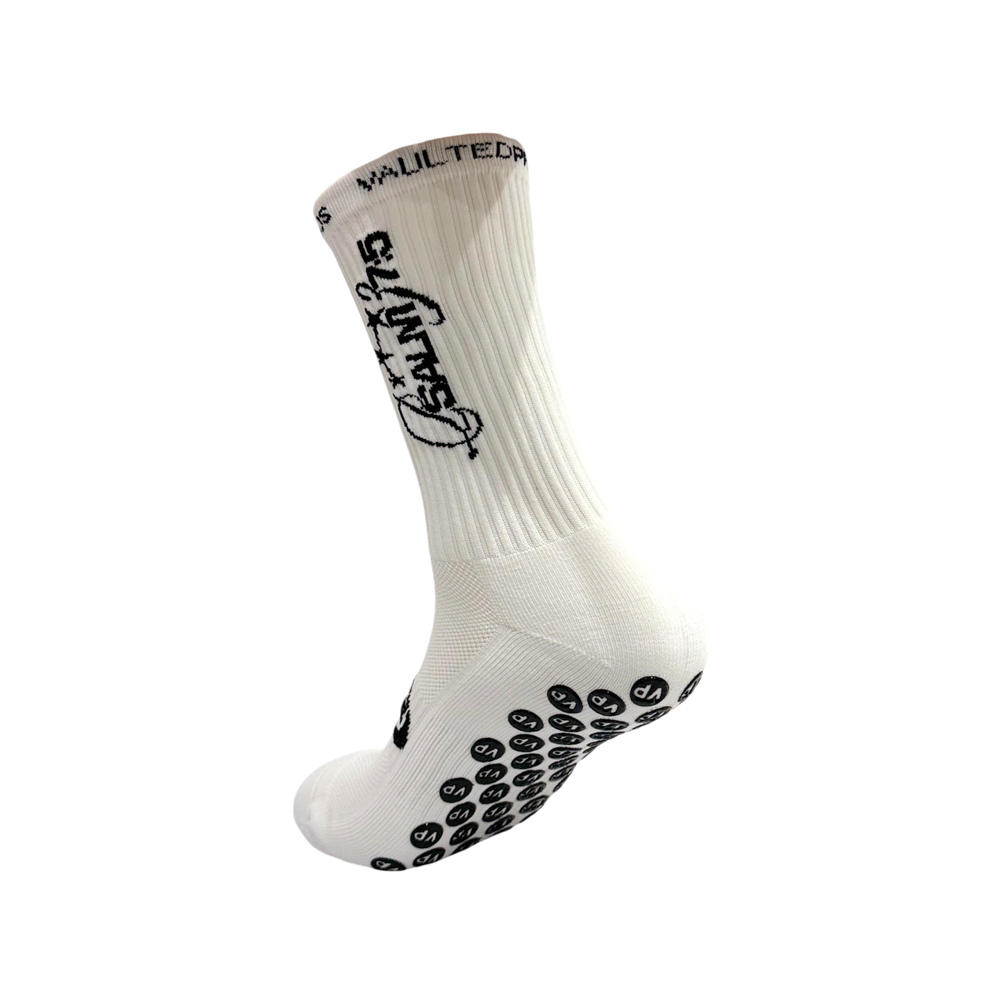 Psalm 37:5 Grip Socks - Black