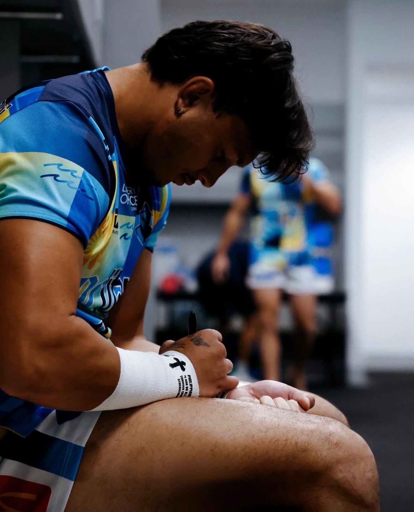 Vaulted Pros Scripture Sports Tape - White