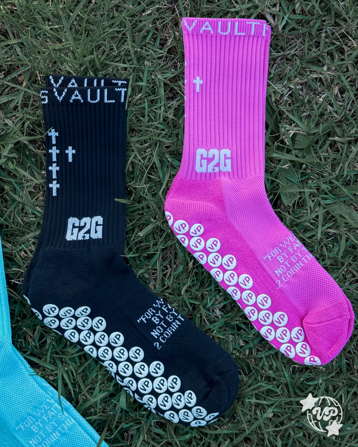 VaultedPros Faithful Duo Pack (1 Tape + 1 Grip Socks)