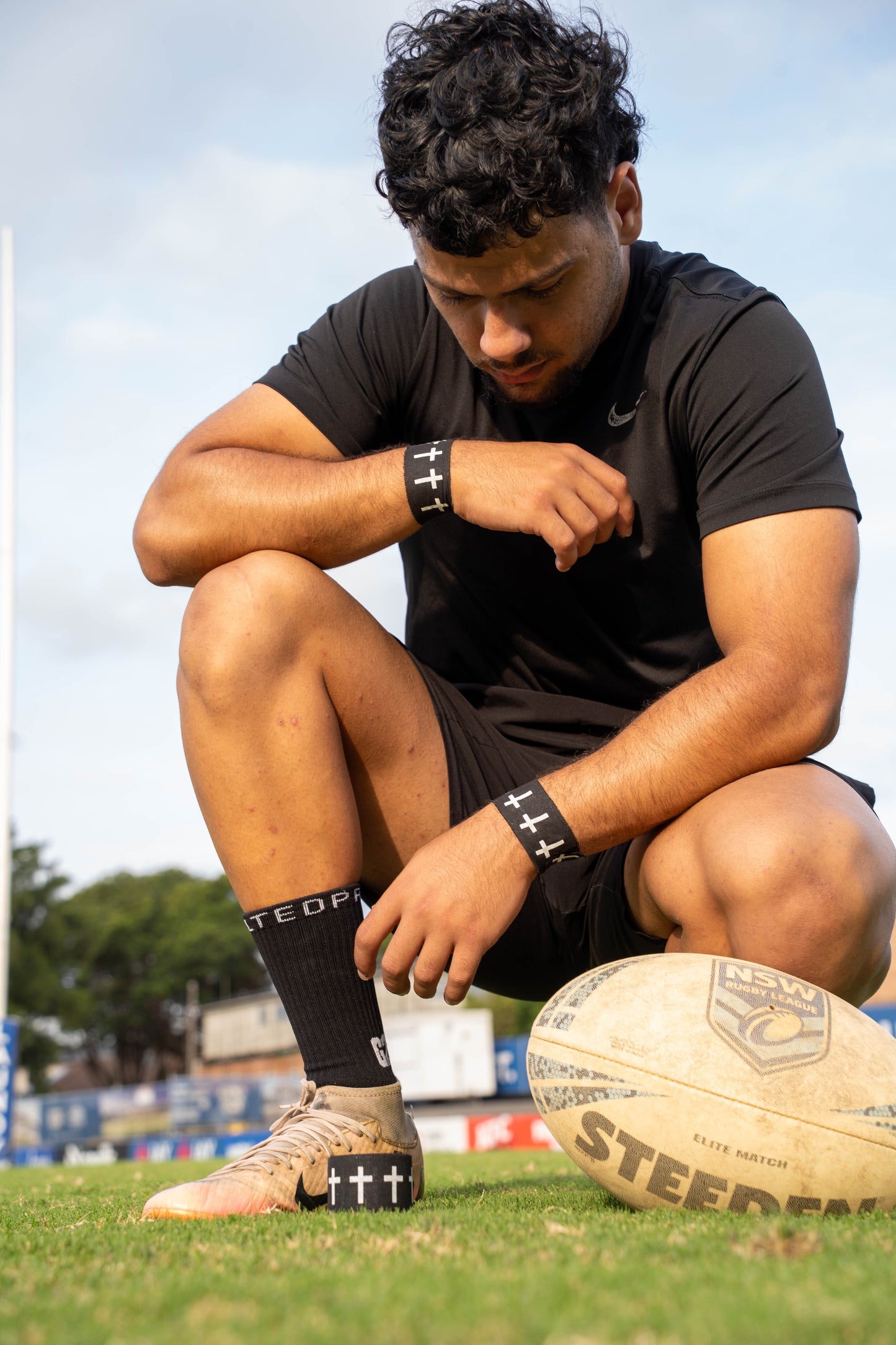 Vaulted Pros Cross Sports Tape - BLACK