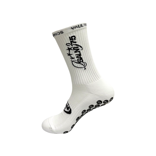 Psalm 37:5 Grip Socks - Black