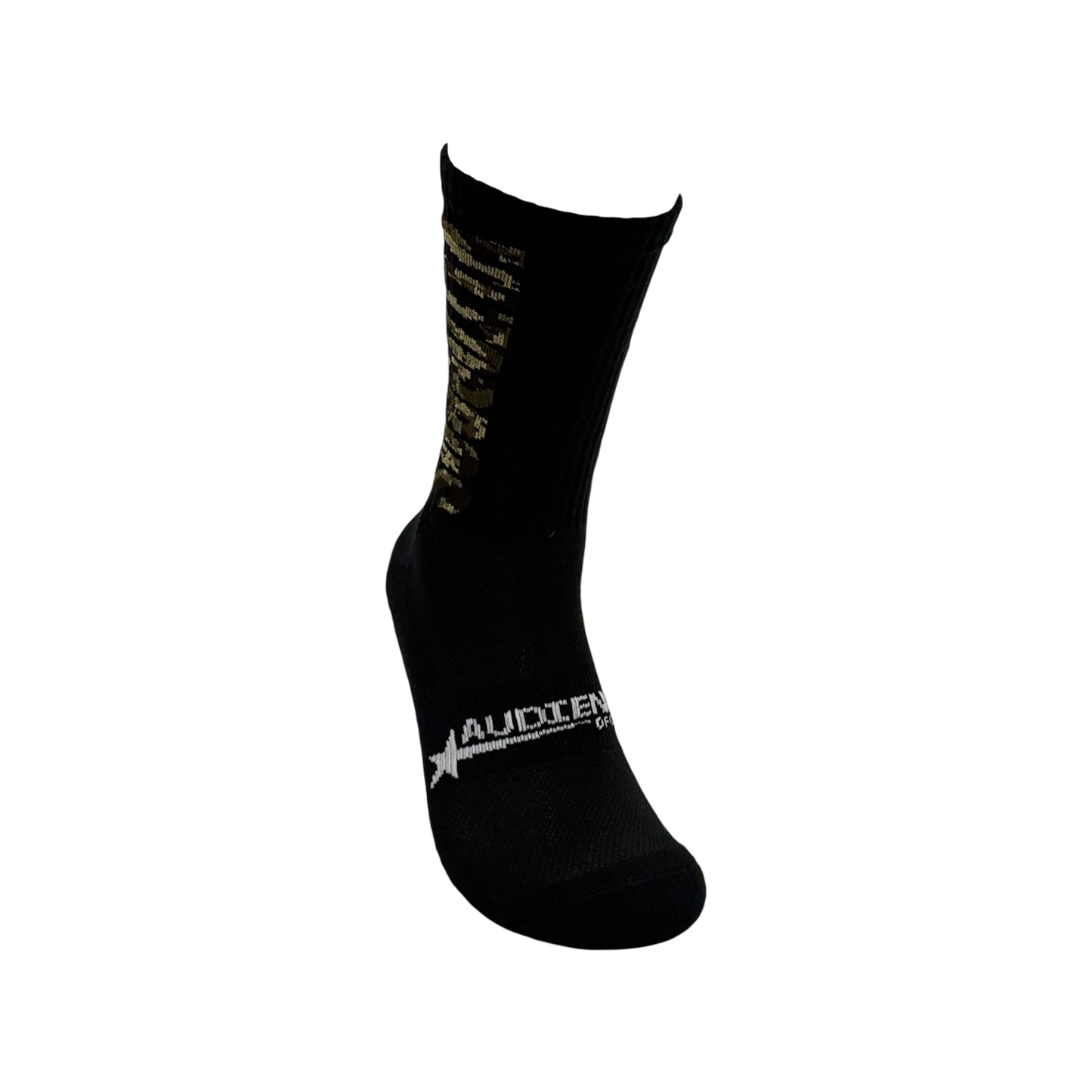 Digital Camo "AO1" Grip Socks - Black