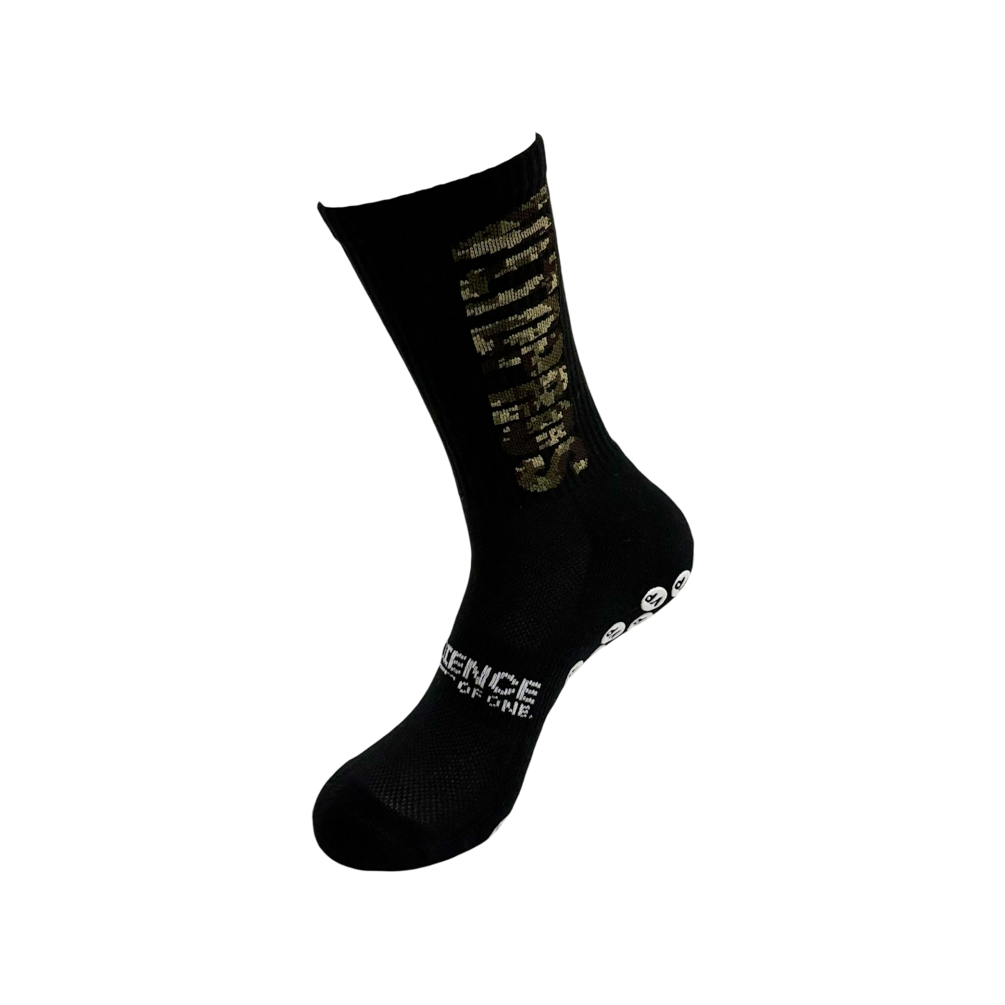 Digital Camo "AO1" Grip Socks - Black